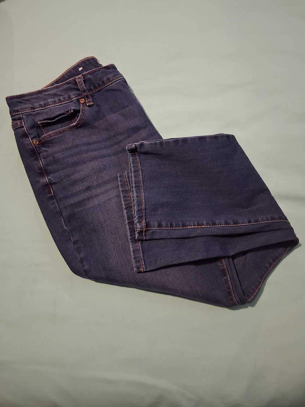 💙 NWOT Womens Dark Wash Blue Denim Jeans Classic Casual Lunch Shopping